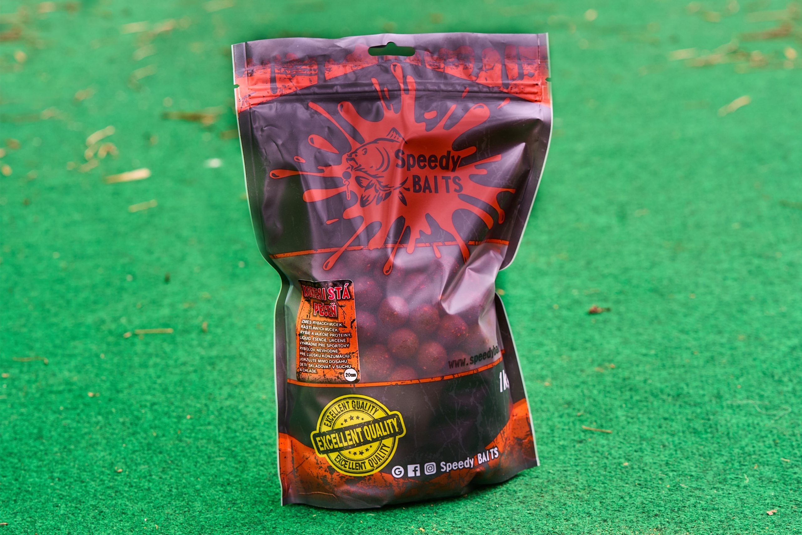 www-flashphoto-sk-12 Boilies KORENISTÁ PEČEŇ 1kg - Image 1