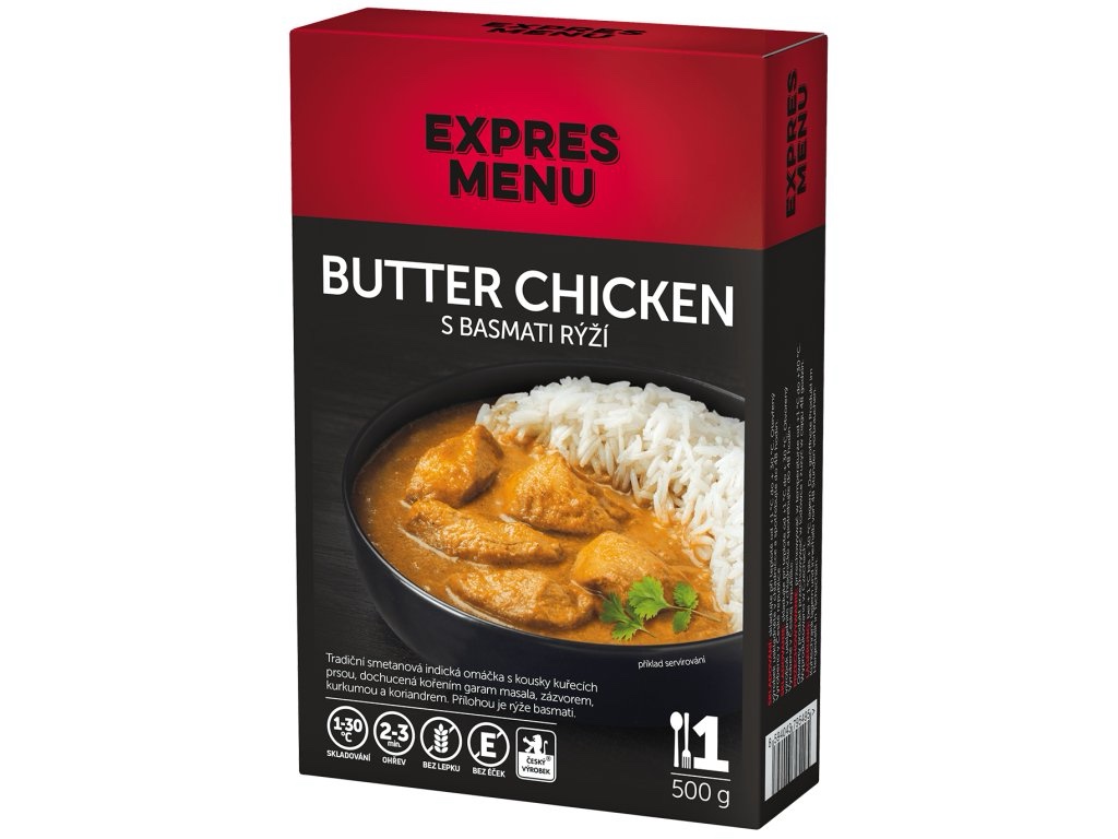 img_7315 KM Butter chicken, basmati ryža,1 porcia (500g) - Image 1