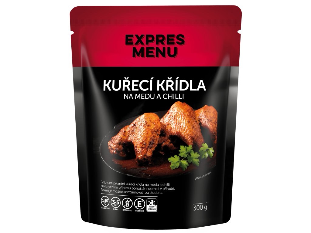 img_7338 Kuracie krídla na mede a chilli 3 porcie (300g) - Image 1